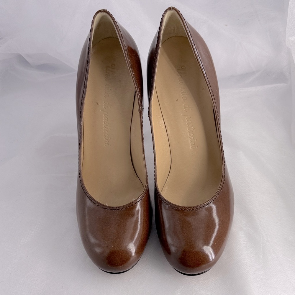 'Una vita di pasticcini' platform pumps sz37.5